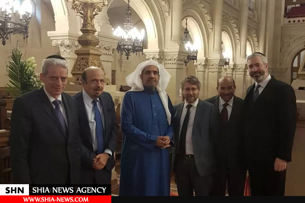 بازدید وزیر و سفیر سعودی از بزرگترین کنیسه یهودیان در پاریس+ تصویر