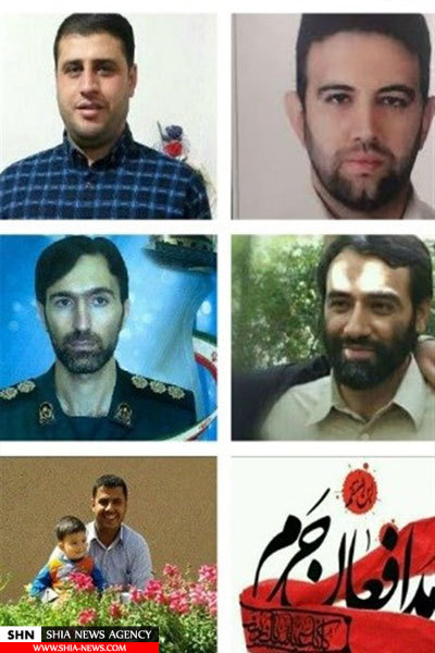 ورود پیکر مطهر 7 شهید ایرانی پایگاه هوایی تیفور به کشور