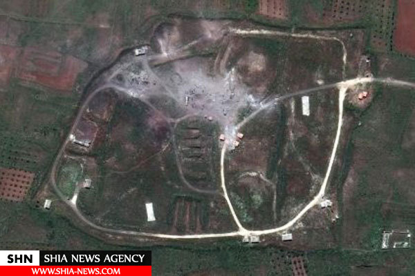 تصاویر ماهواره‌ای از قبل و بعد از بمباران سایت‌های سوریه