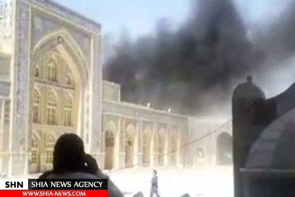 تصاویر انفجار انتحاری در مسجد شیعیان هرات افغانستان