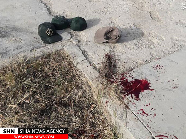 اولین تصاویر از حمله تروریستی به پایگاه بسیج نیکشهر