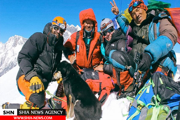 صعود یک سگ به قله 7 هزار متری خبرساز شد!+تصاویر