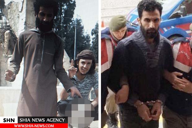 بازداشت جلاد داعش در ترکیه+ تصاویر