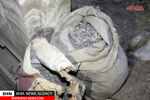 کشف تسلیحات شیمیایی در مخفیگاه داعش +تصاویر