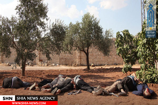 تحریرالشام ۸ عضو داعش را اعدام کرد + تصویر