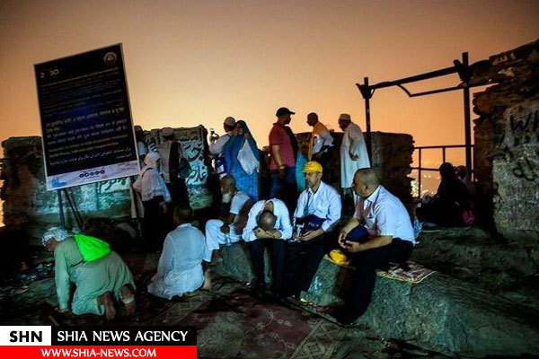 تصاویرحجاج ایرانی در غار حرا مکه مکرمه