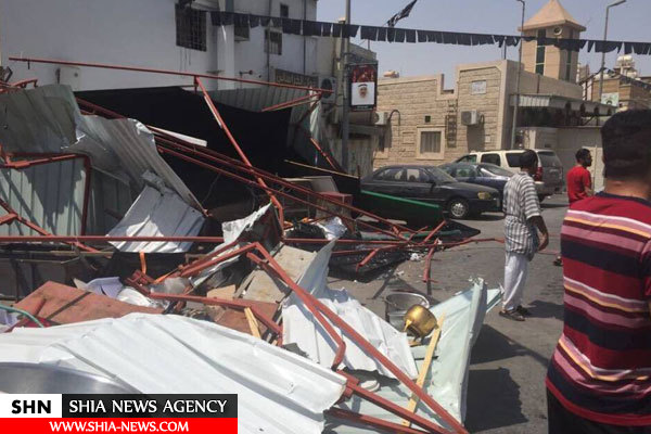 حمله نیروهای آل سعود به خیمه های عاشورایی و اماکن پذیرایی از عزاداران امام حسین(ع) در قطیف
