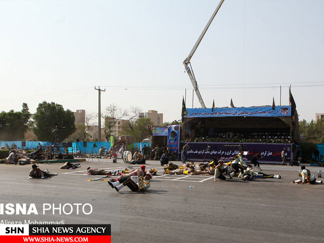 جزئیات حمله تروریستی اهواز از زبان سخنگوی سپاه + تصویر جزئیات حمله تروریستی اهواز از زبان سخنگوی سپاه + تصویر