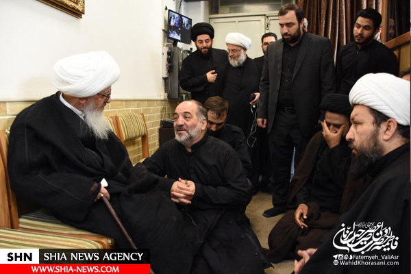<strong>گزارش</strong> <strong>تصویری</strong>/ <strong>سوگواری</strong> <strong>شهادت</strong> <strong>حضرت</strong> <strong>رقیه</strong> <strong>سلام</strong> الله <strong>علیها</strong> در <strong>دفتر</strong> آیت الله <strong>وحید</strong> <strong>خراسانی</strong>