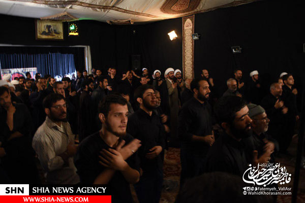 گزارش تصویری/ سوگواری شهادت حضرت رقیه سلام الله علیها در دفتر آیت الله وحید خراسانی