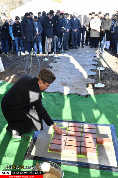 سنگ بنای ساخت مسجدی در آلمان گذاشته شد