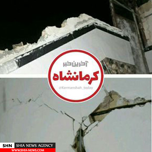 تصاویری از زلزله در کرمانشاه