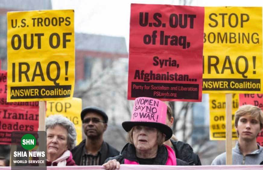 تظاهرات آمریکایی‌ها علیه جنگ با ایران
