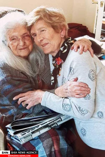 مادر و د‌ختری که بعد از 80 سال هم رسیدند + تصویر