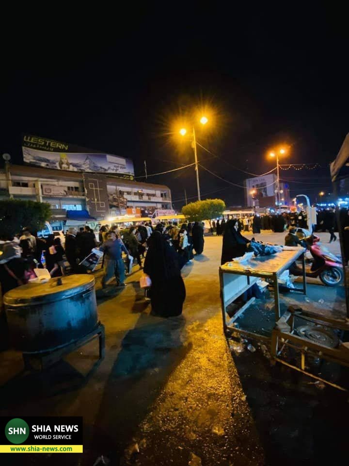 گزارش تصویری: حضورگسترده زائران درحرم امام موسی کاظم (ع) در شب شهادت