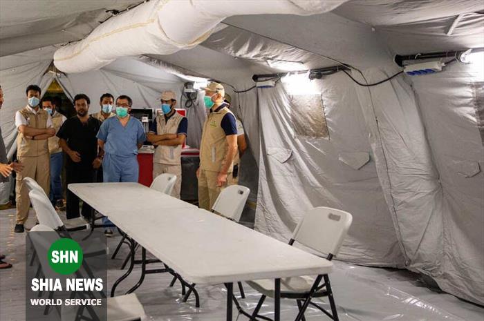 برپایی بیمارستان صحرایی جدید برای بیماران کرونا در مکه