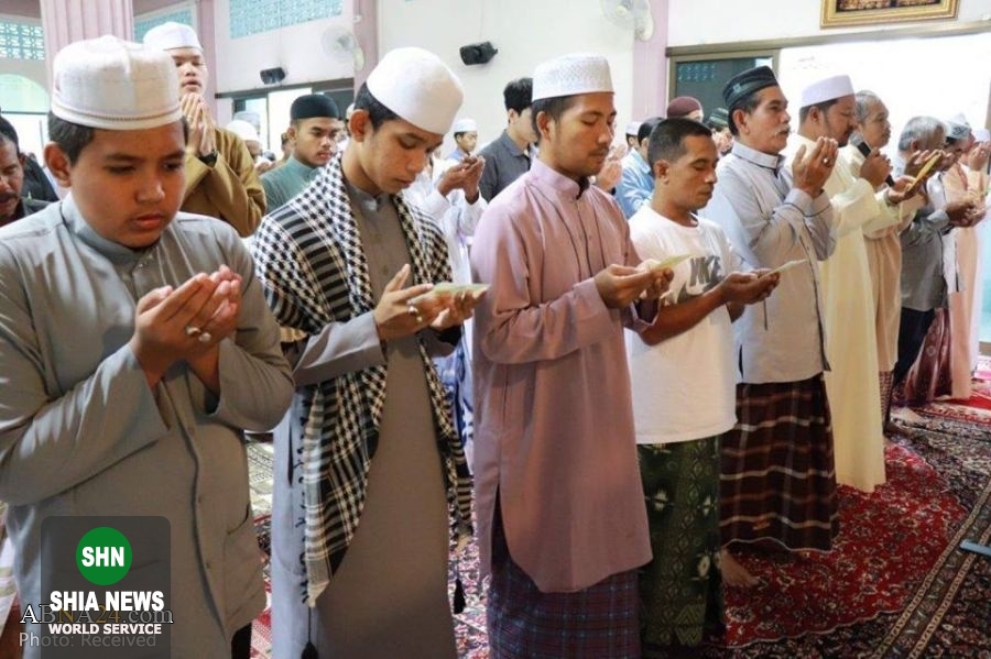 اقامه نماز جمعه شیعیان در استان پاتالونگ تایلند
