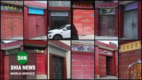 ممنوعیت نصب دعاهای عربی بر سردر خانه‌های مسلمانان در چین