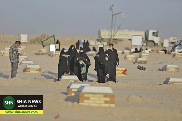 گزارش نیویورک تایمز از مهرورزی شیعیان در آرامستان کرونای عراق