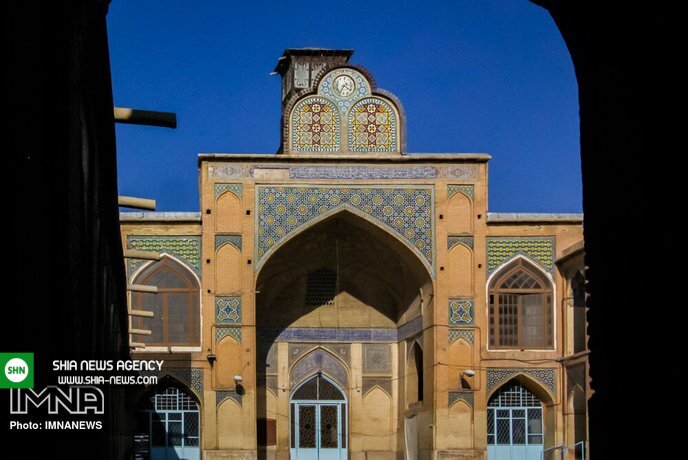 تصاویر/  زیباترین مسجد دوره قاجاریه در شیراز
