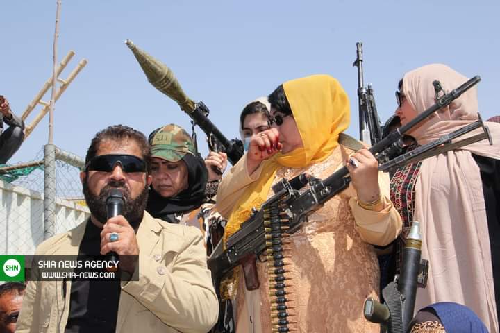 تصاویر/ صدها زن علیه طالبان مسلح شدند