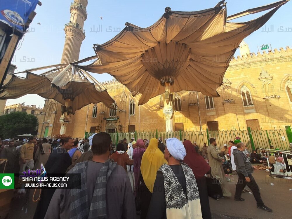 بزرگداشت سالروز ورود سر مبارک امام حسین (ع) به قاهره +تصاویر