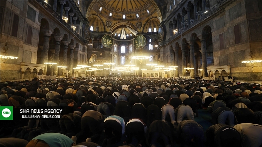 تصاویر/ برگزاری نماز عید فطر در برخی کشورهای جهان
