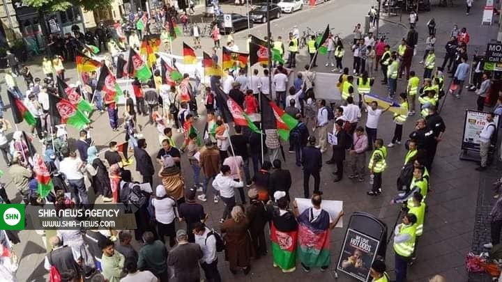 اعتراض شهروندان افغان مقیم آلمان علیه نسل کشی شیعیان هزاره
