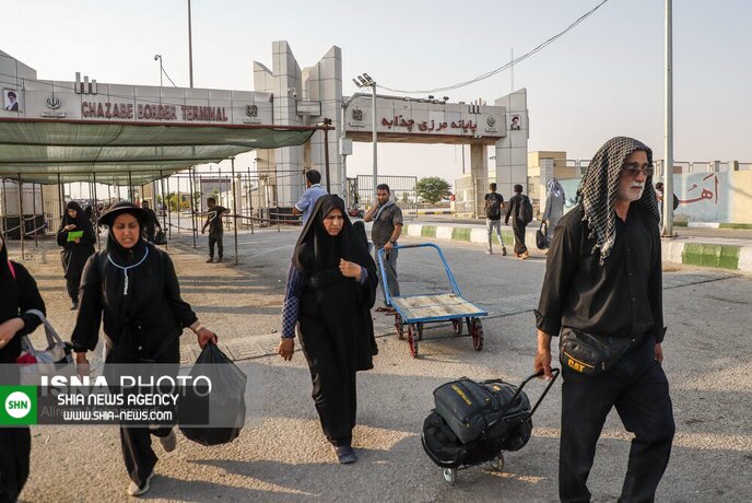 تصاویر/ آخرین وضعیت زائران در مرز چذابه