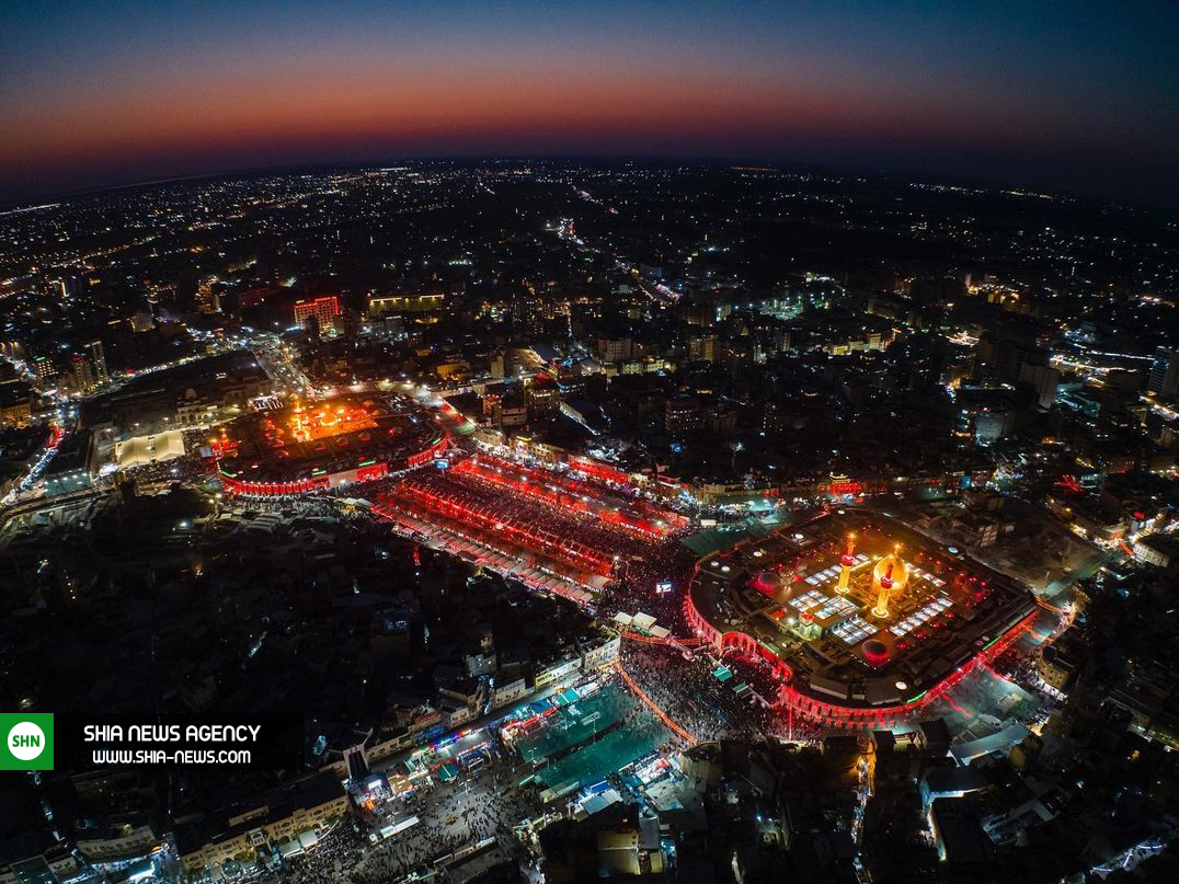 تصاویر/ حضور میلیونی زائران کربلا در شب و روز عاشورا
