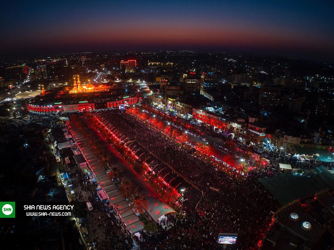 تصاویر/ حضور میلیونی زائران کربلا در شب و روز عاشورا