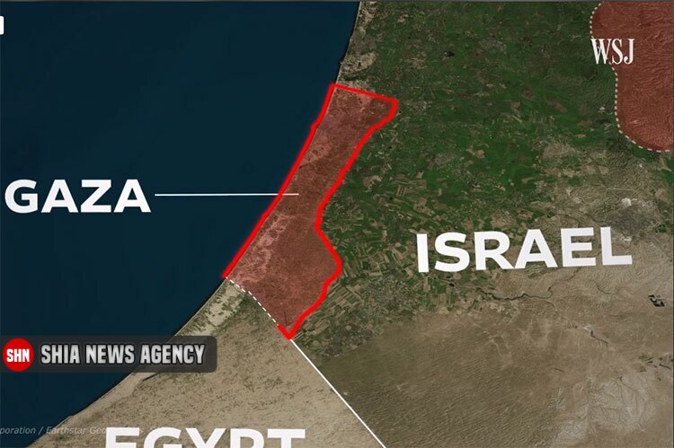 تصویری کلی از نقشه سیاسی غزه
