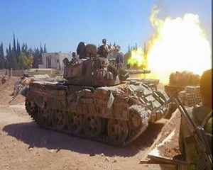 مقتل 15 إرهابياً وتدمير 50 آلية محملة بالأسلحة بريف درعا
