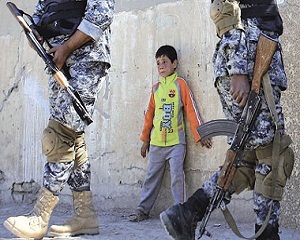 تحرير طفل مختطف في منطقة نهر العز شمال البصرة