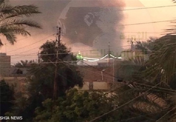 حمله خمپاره ای تروریستها به سامراء + تصاویر