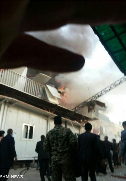 حمله خمپاره ای تروریستها به سامراء + تصاویر
