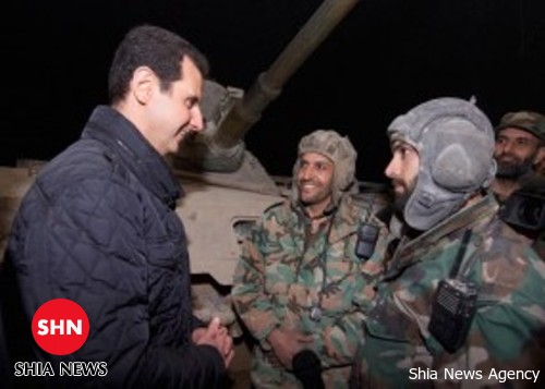 تصویـــر/ بشار اسد شب سال نو کجا بود؟