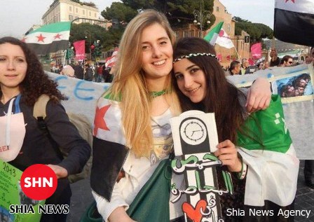 احتمال اعدام دو دختر ایتالیایی در دست داعش (+عکس و فیلم)