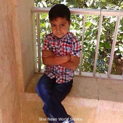 تصاویر/مرگ پسربچه سوری در سرمای آوارگی