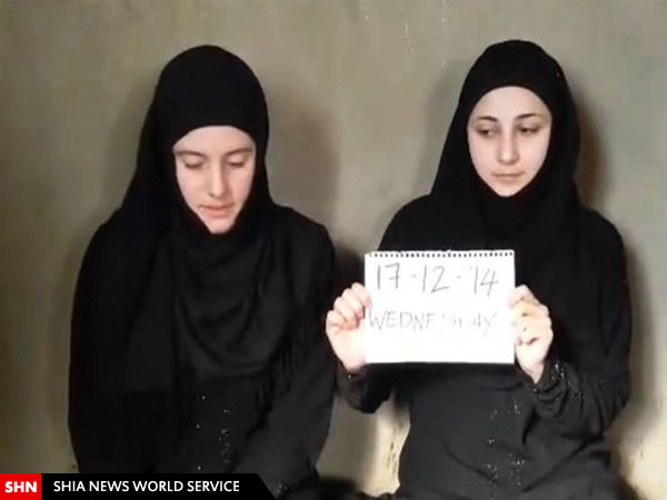 آزادی دو دختر ایتالیایی از اسارت داعش+ تصویر