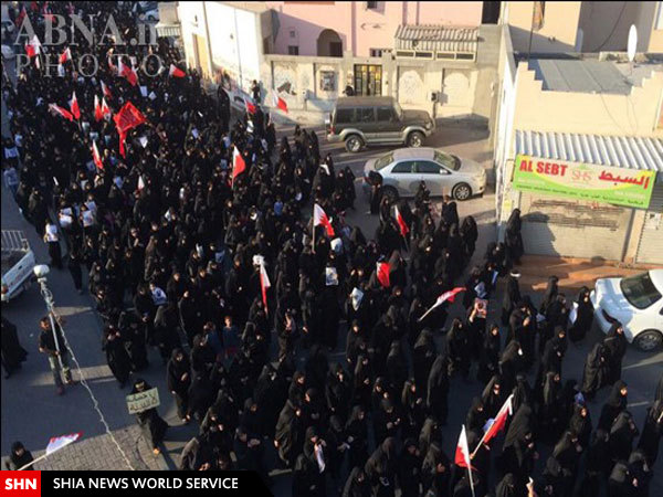 تشییع باشکوه پیکر شهید بحرینی + تصاویر