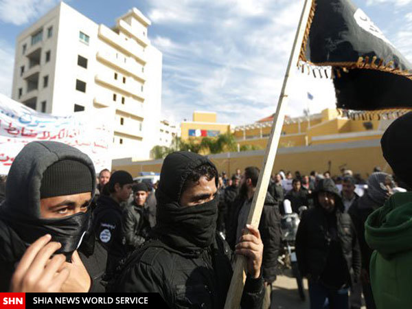 تظاهرات علنی طرفداران داعش در غزه+گزارش تصویری