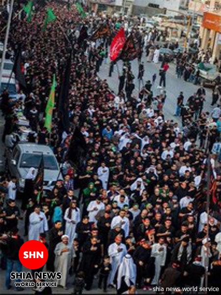 راهپیمایی عربستانی‌ها در اعتراض به کشتار 