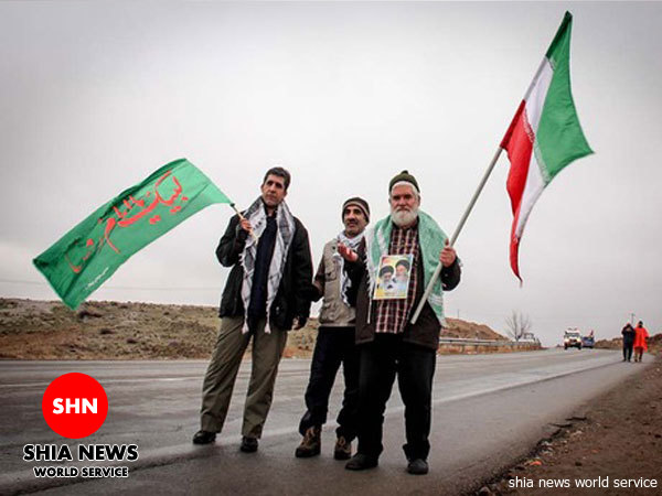 زائران پیاده امام رضا + تصاویر زائران پیاده امام رضا + تصاویر