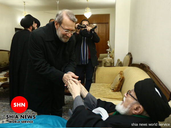 تصاویر/ عیادت لاریجانی از آیتالله بحرالعلوم تصاویر/ عیادت لاریجانی از آیتالله بحرالعلوم