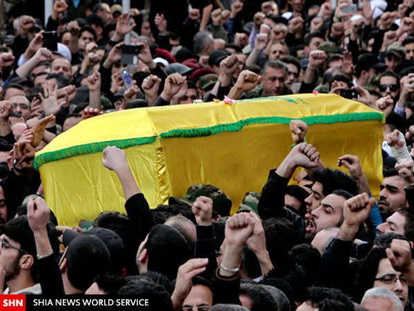 تصاویر/ تشییع پیکر شهید جهاد عماد مغنیه