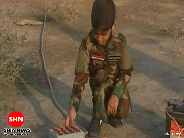 دیلی میل: کودکان شیعه نیز برای مبارزه با داعش برخاسته‌اند+تصویر
