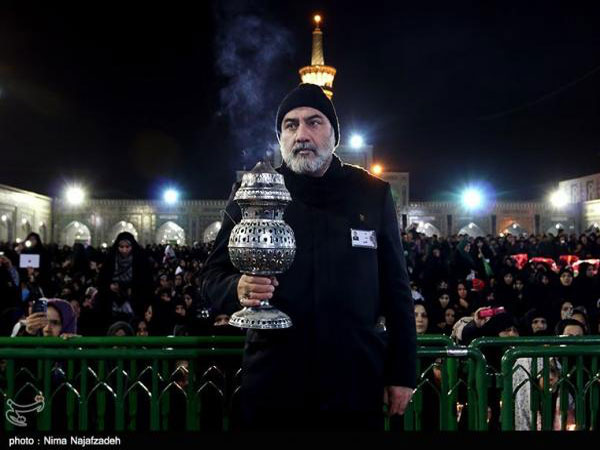 بازیگری که خادم حرم رضوی شد + تصویر بازیگری که خادم حرم رضوی شد + تصویر