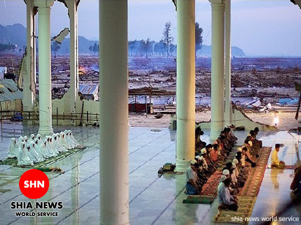 تصاویر/مسجدی که از سونامی سالم ماند