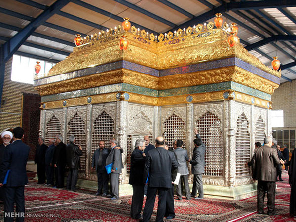 تصاویر/ ضریح جدید امامین عسکریین